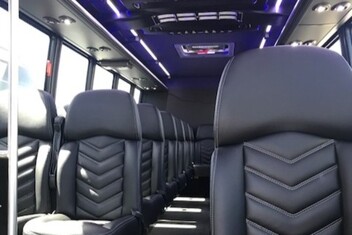 Santa Barbara Minibus Interior