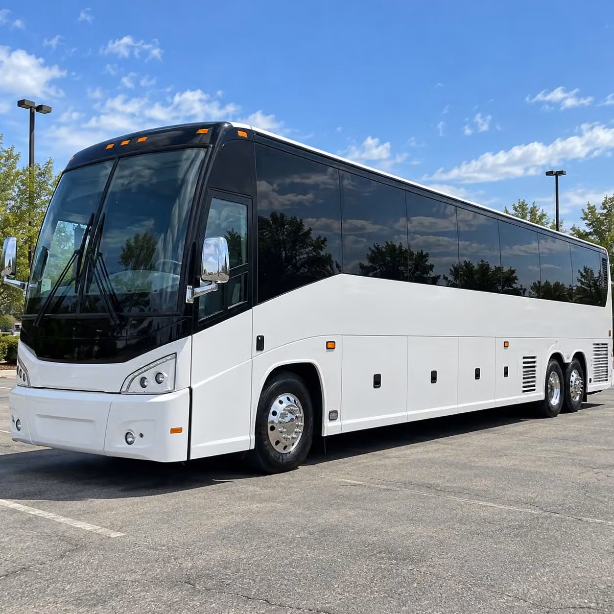 charter bus rentals for large prom groups at santa barbara high schools