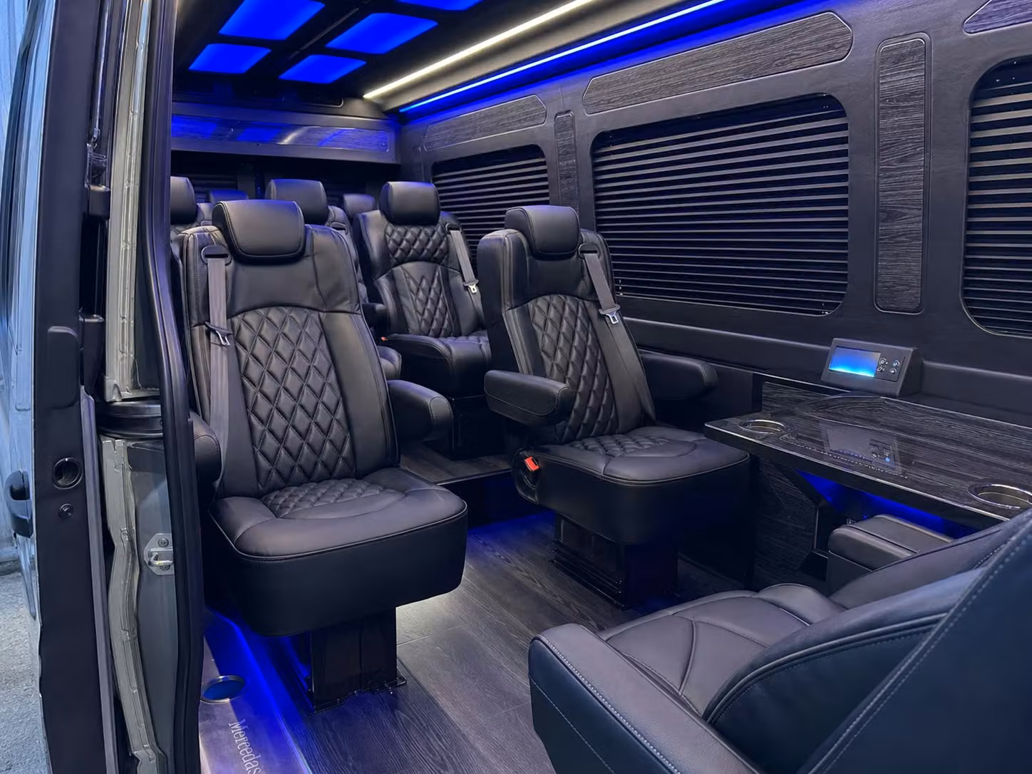 sprinter van transportation for groups and events across santa barbara